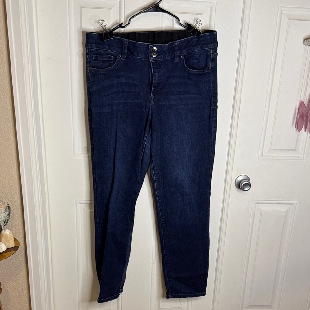 Lane Bryant Women's Dark Blue Jeans